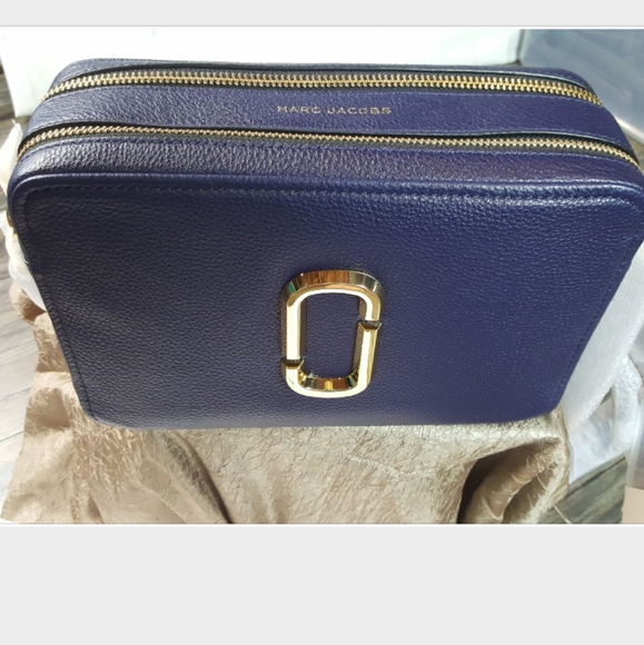 Marc Jacobs Softshot 27 bag, Navy - Picture 2 of 8